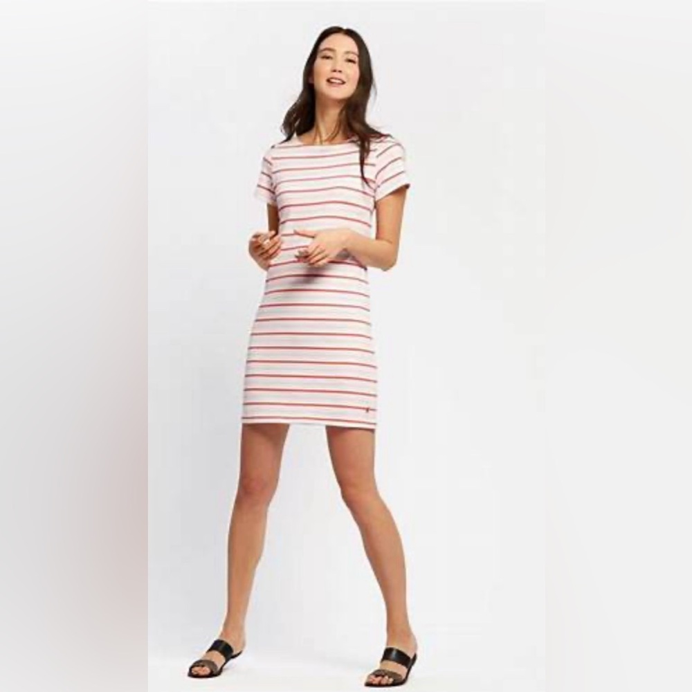 Joules Riveria striped dress size 10 summer vacation size 10